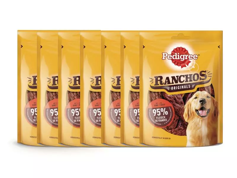 Pedigree Ranchos Rind, 7 x 70 g 1 Pedigree Ranchos Rind, 7 x 70 g