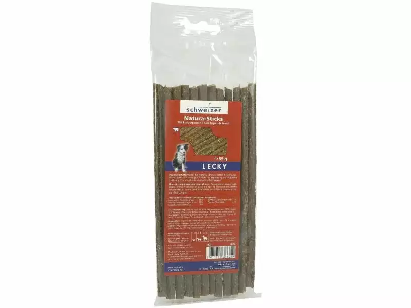 LECKY Natura-Sticks Pansen, 85 g 1 LECKY Natura-Sticks Pansen, 85 g