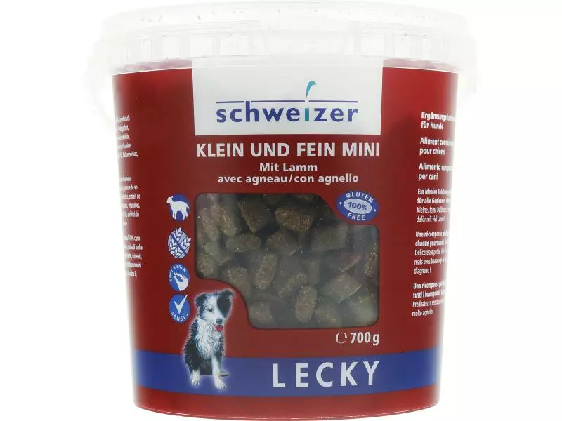 LECKY Klein & Fein MINI mit Lamm, 700 g 1 LECKY Klein & Fein MINI mit Lamm, 700 g