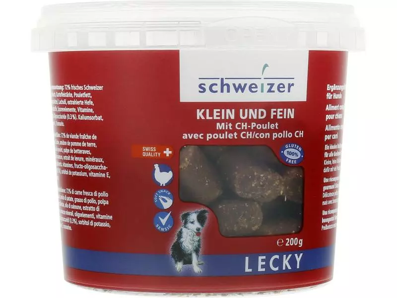LECKY Klein & Fein mit CH-Poulet, 200 g 1 LECKY Klein & Fein mit CH-Poulet, 200 g