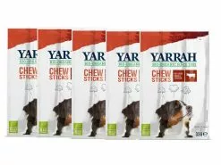Yarrah Kauartikel Bio-Chew Sticks, 5 x 33 g