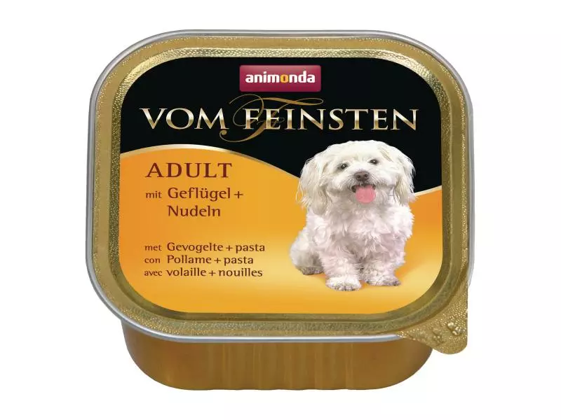 Animonda Nassfutter Vom Feinsten Adult Geflügel & Nudeln, 150 g 1 Animonda Nassfutter Vom Feinsten Adult Geflügel & Nudeln, 150 g