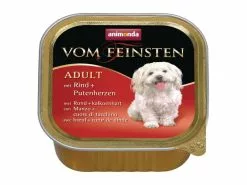 Animonda Nassfutter Vom Feinsten Adult Rind & Putenherzen, 150 g