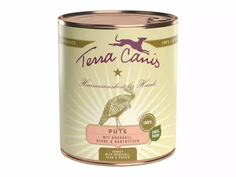 Terra Canis Nassfutter Menue Classic Pute, 800 g 1 Terra Canis Nassfutter Menue Classic Pute, 800 g