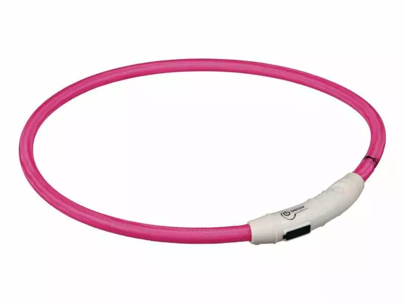Trixie Leuchtring Safer Life L-XL pink 1 Trixie Leuchtring Safer Life L-XL pink
