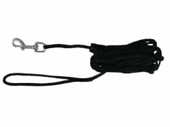 Trixie Schleppleine Rundschnur 10 m / ø 5 mm, Schwarz