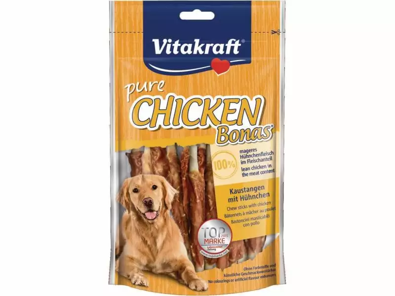 Vitakraft Kaustange Pure Chicken Bonas 1 Vitakraft Kaustange Pure Chicken Bonas