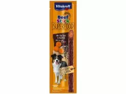 Vitakraft Leckerli Beef-Stick Superfood Karotte & Chiasamen, 25 g