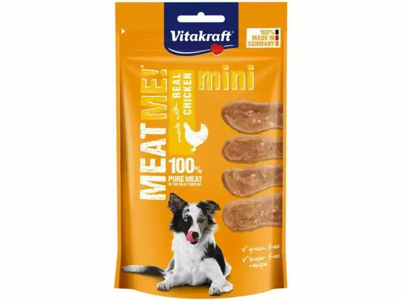 Vitakraft Snack MEAT ME! Mini Chicken 60 g 1 Vitakraft Snack MEAT ME! Mini Chicken 60 g