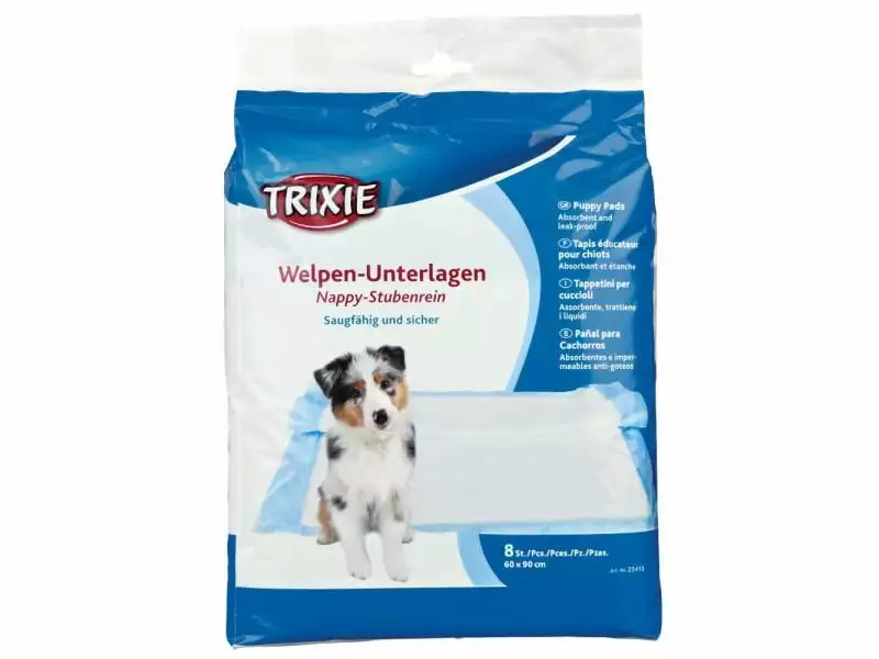 Trixie Hygiene-Unterlage Nappy Stubenrein, 60 x 90 cm, 8 Stk. 1 Trixie Hygiene-Unterlage Nappy Stubenrein, 60 x 90 cm, 8 Stk.