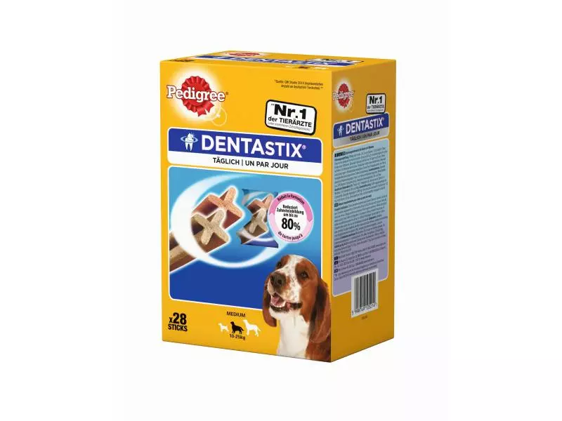 Pedigree Kaustange DentaStix Medium, 28 Stück 1 Pedigree Kaustange DentaStix Medium, 28 Stück